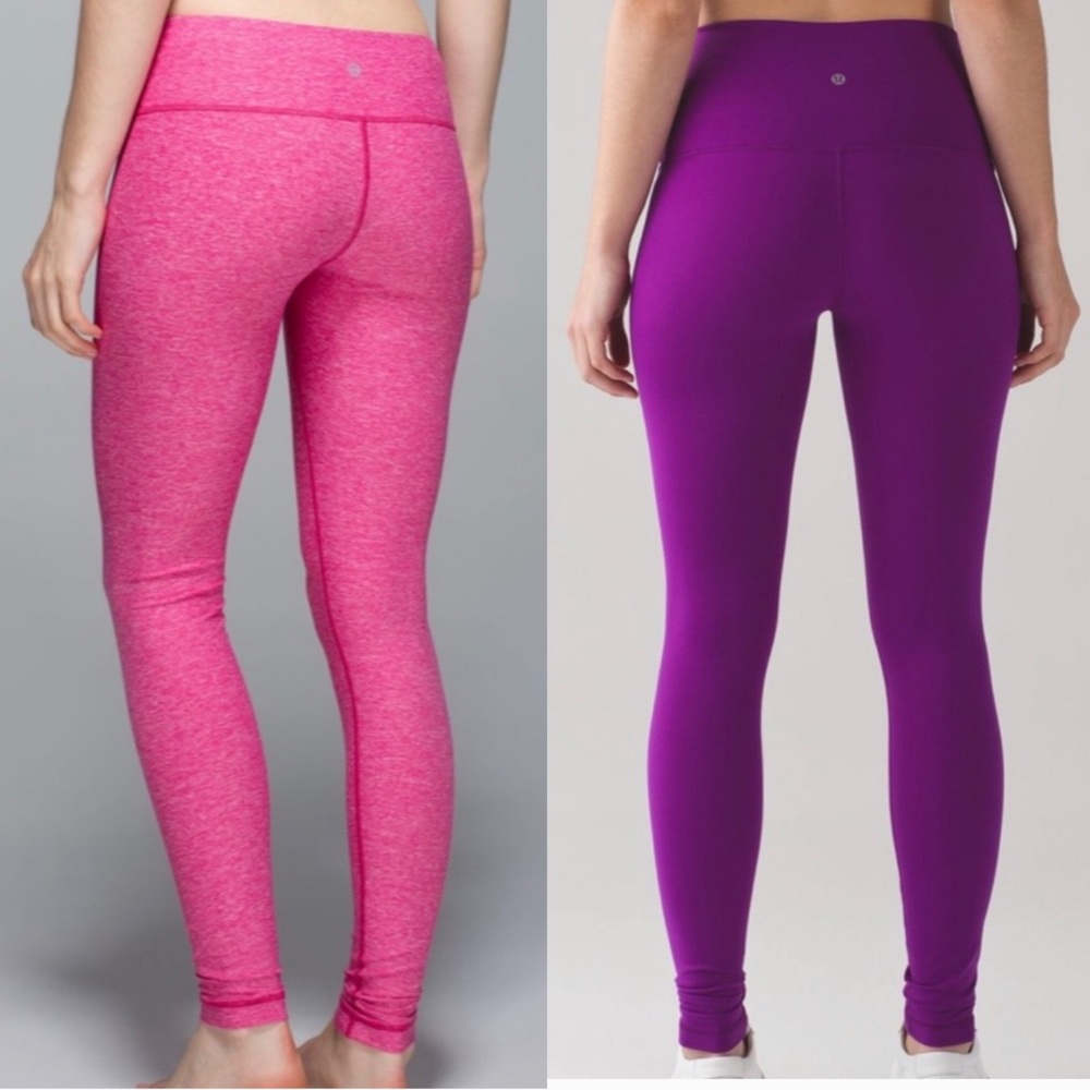 Lululemon🌟 2 PAIRS🌟Wunder Under (Hi-Rise)